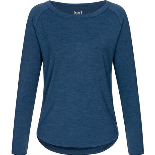 DAMEN LANGARMSHIRT W ESSENTIAL CREW