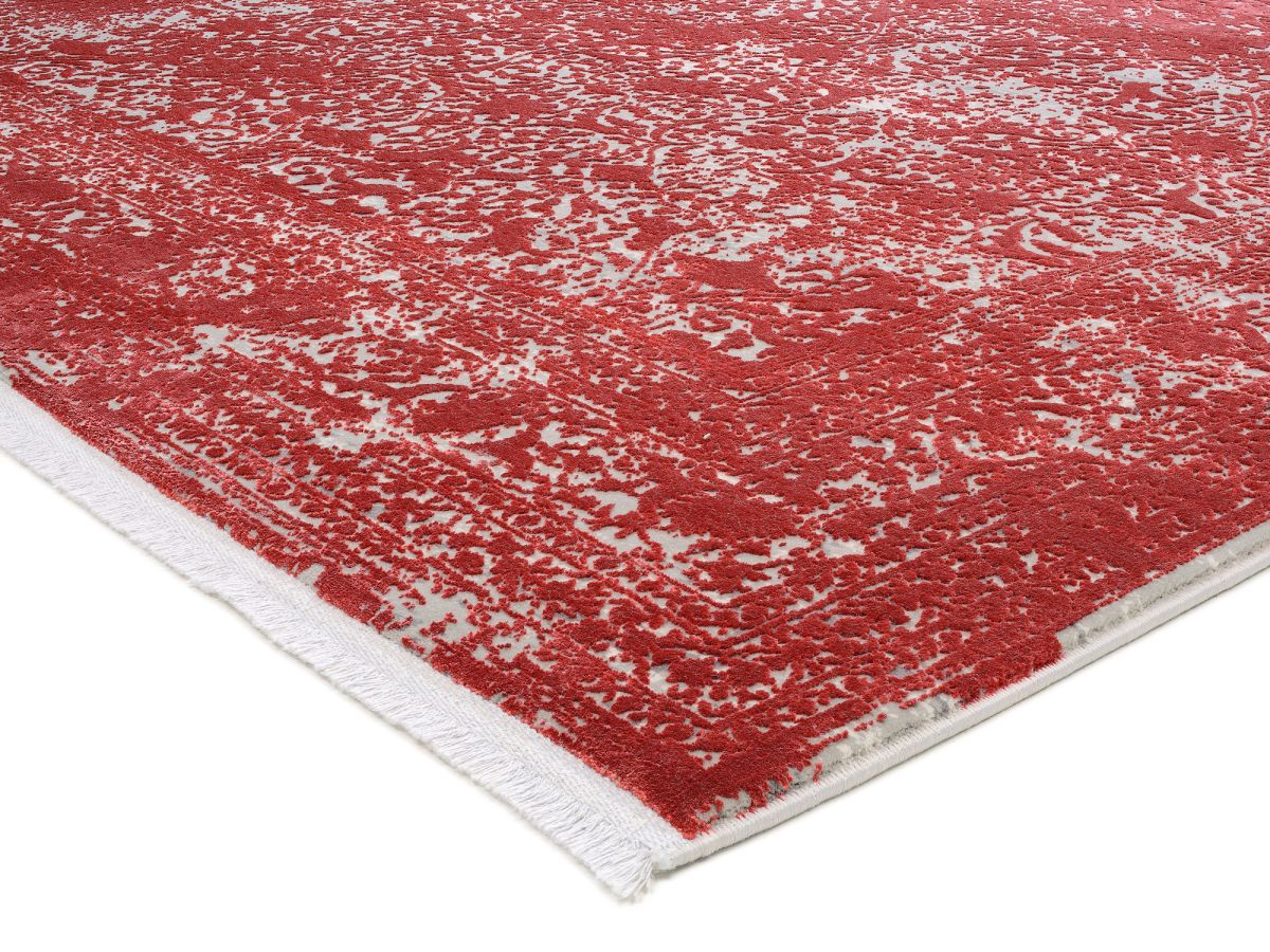 Interliving Webteppich L-8710 Rot 67 x 130 cm