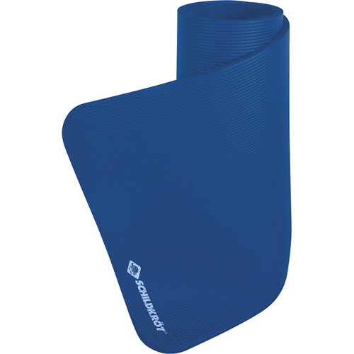 MATTE SCHILDKRÖT FITNESSMATTE XL, 15 MM, 195 X 80 CM, BLAU, RUTSCHFEST, OPTIMAL F