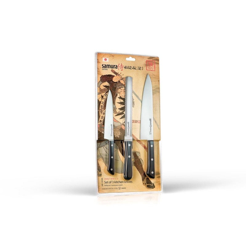 Samura Harakiri set coltelli 3 pezzi