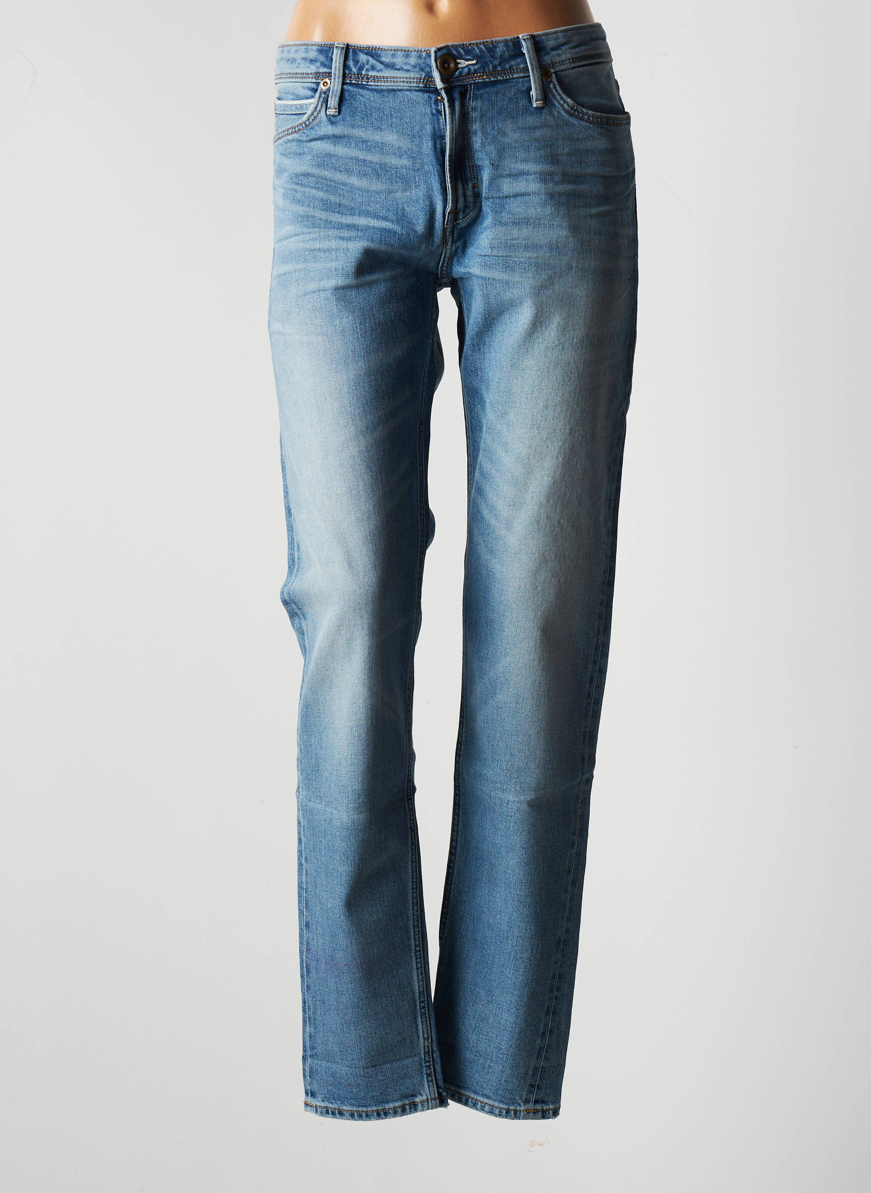 Lee Jeans Coupe Droite Femme couleur bleu