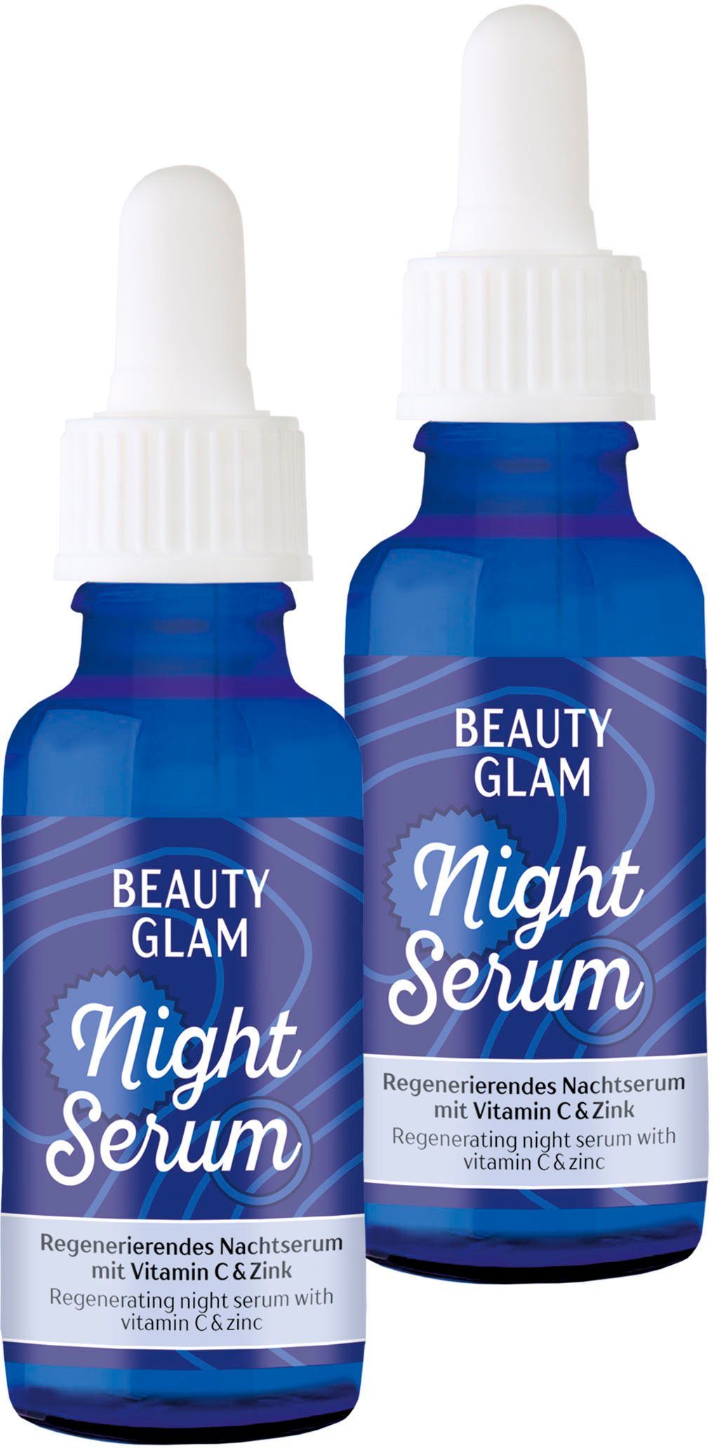 BEAUTY GLAM Gesichtspflege-Set Night Serum, 2-tlg.