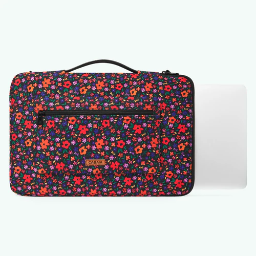 Farewell Square Laptop Sleeve, 15/16 inch Black