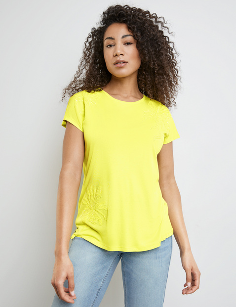 T-Shirt mit Pailletten-Dekor