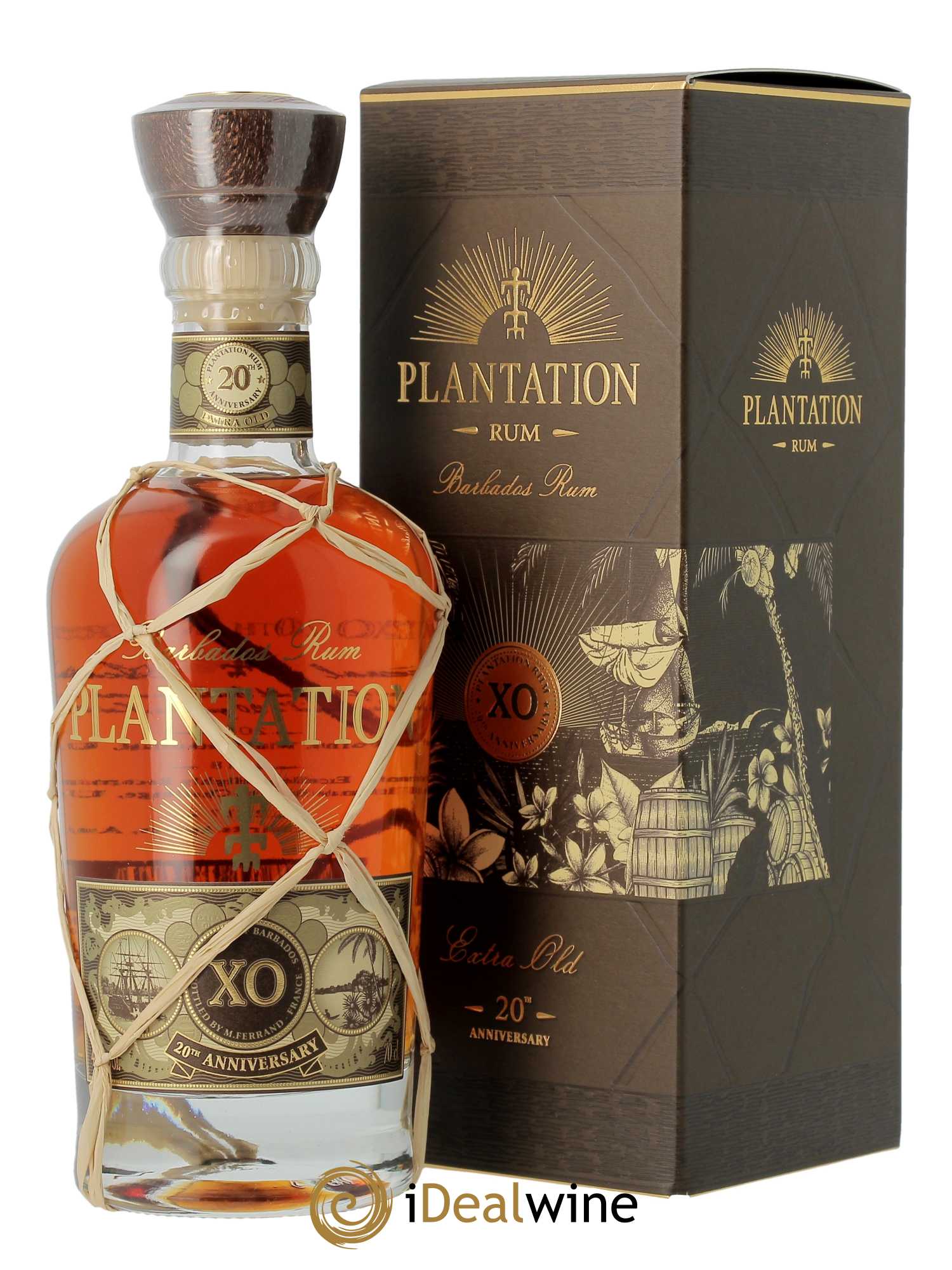 Rhum Plantation Rum XO 20th Anniversary (70 cl)  - Lot de 1 Bouteille