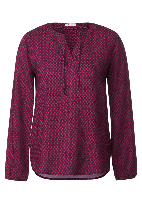 CECIL Bluse mit Minimalprint