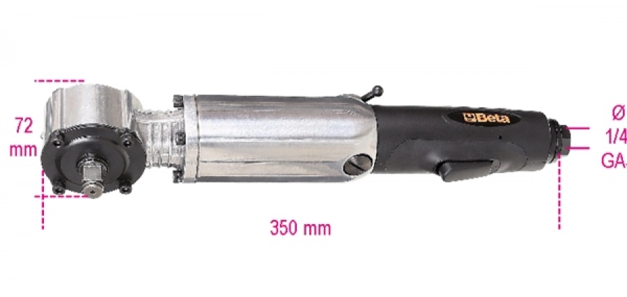 Beta 019270012 Pneumatic Reversible Impact Wrench 1/2
