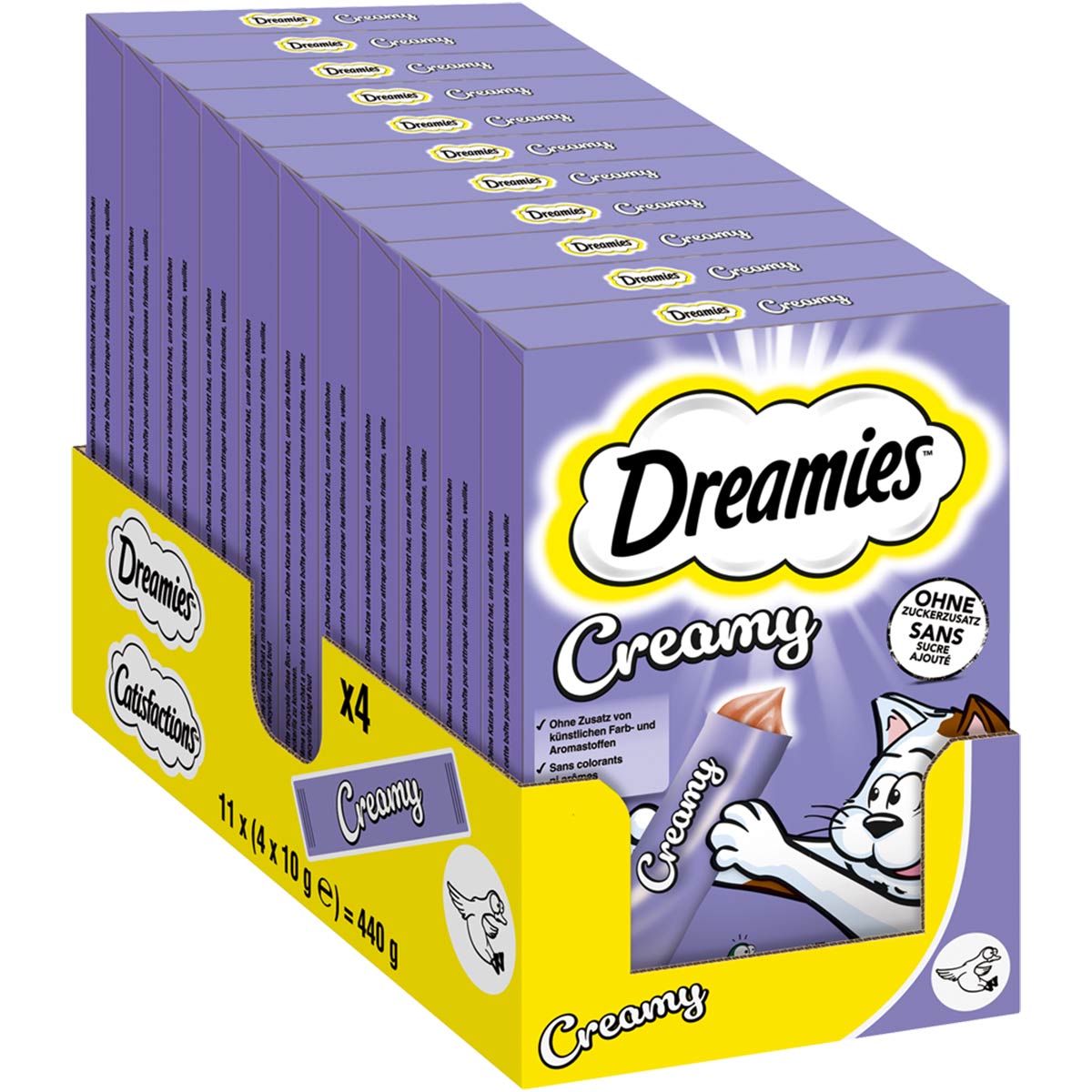 DREAMIES Creamy mit Ente Multipack günstig kaufen