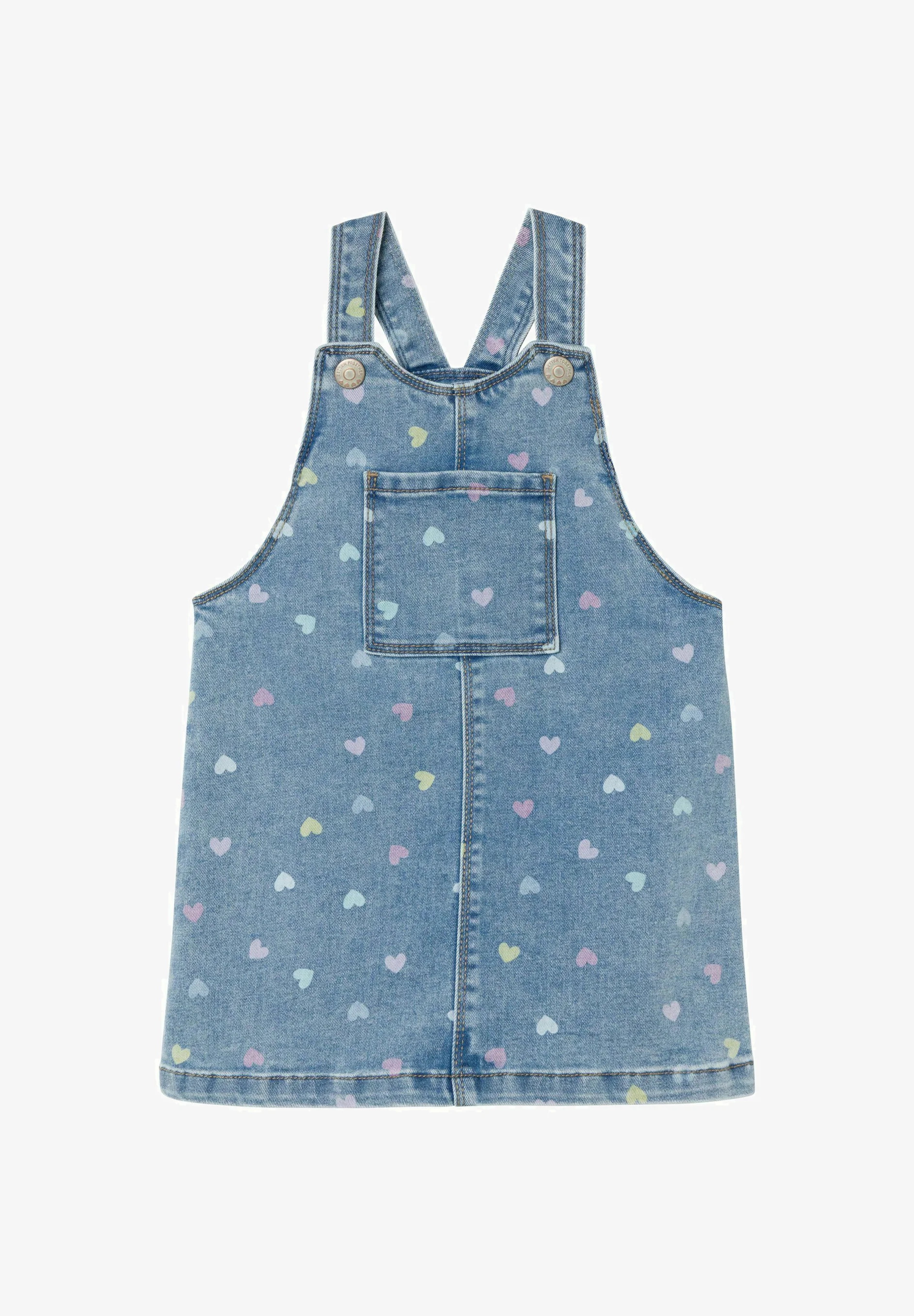 Vestido de mezclilla con nombre