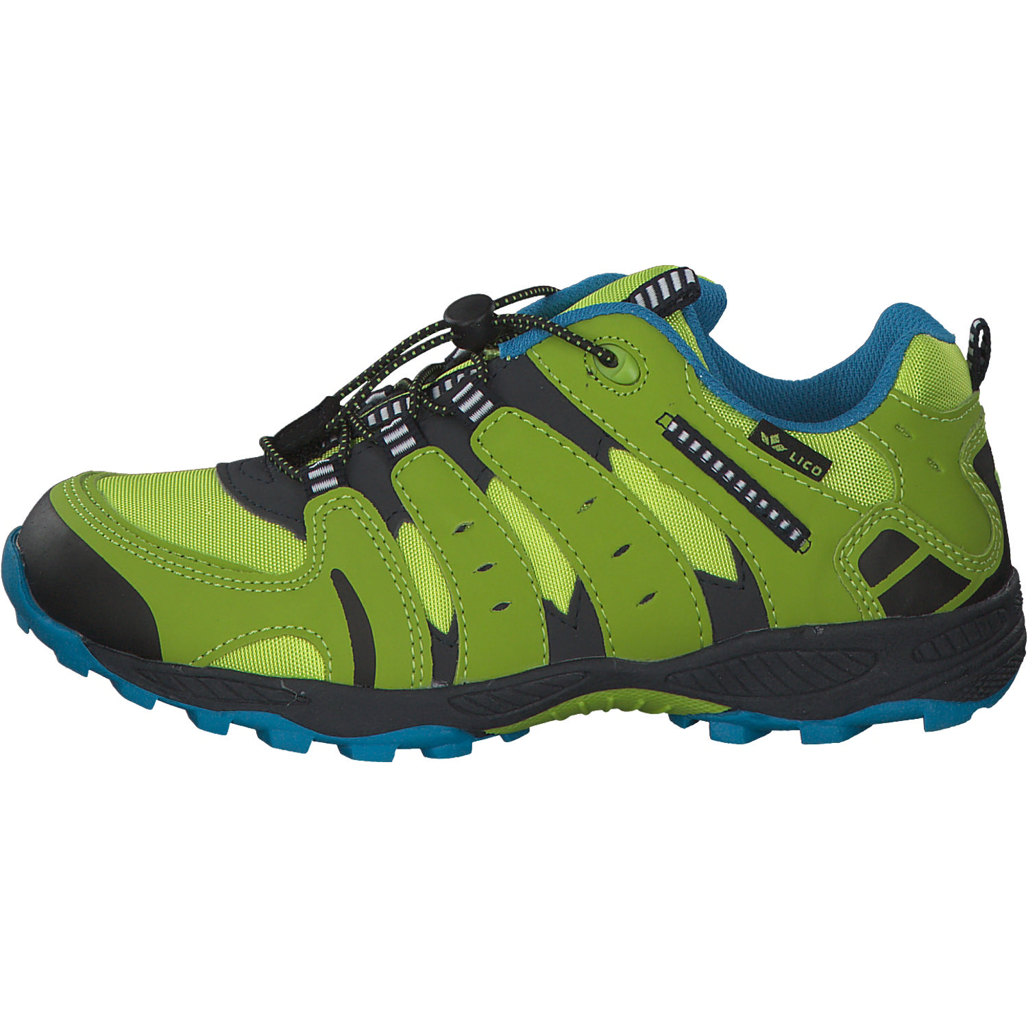 Geka Fremont, Trekkingschuhe, Kinder, lemon/marine/petrol