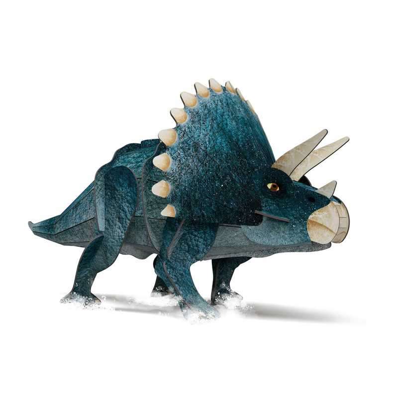 Le coffret du méga atlas des dinosaures avec 4 maquettes Sassi