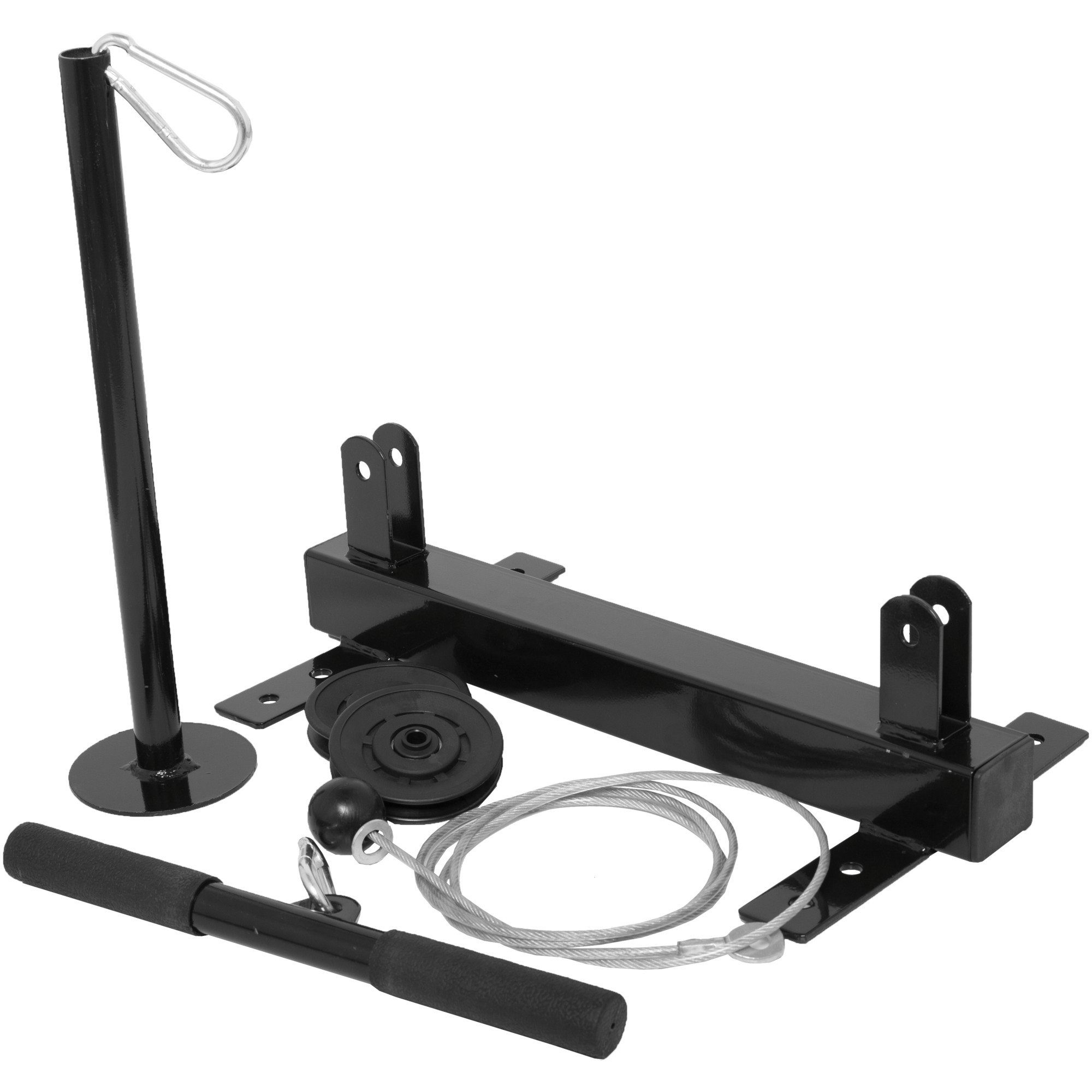 GORILLA SPORTS Trainingsstation Kabelzug - 30/31 mm, Latzug, Seilzug, Unterarmtrainer, Kabelzugstation, (1-tlg)