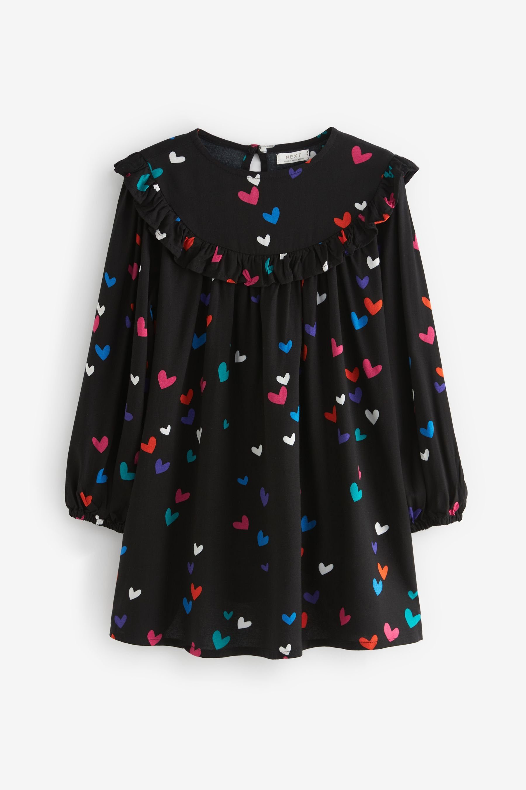 Next Druckkleid Bedrucktes Kleid (1-tlg)