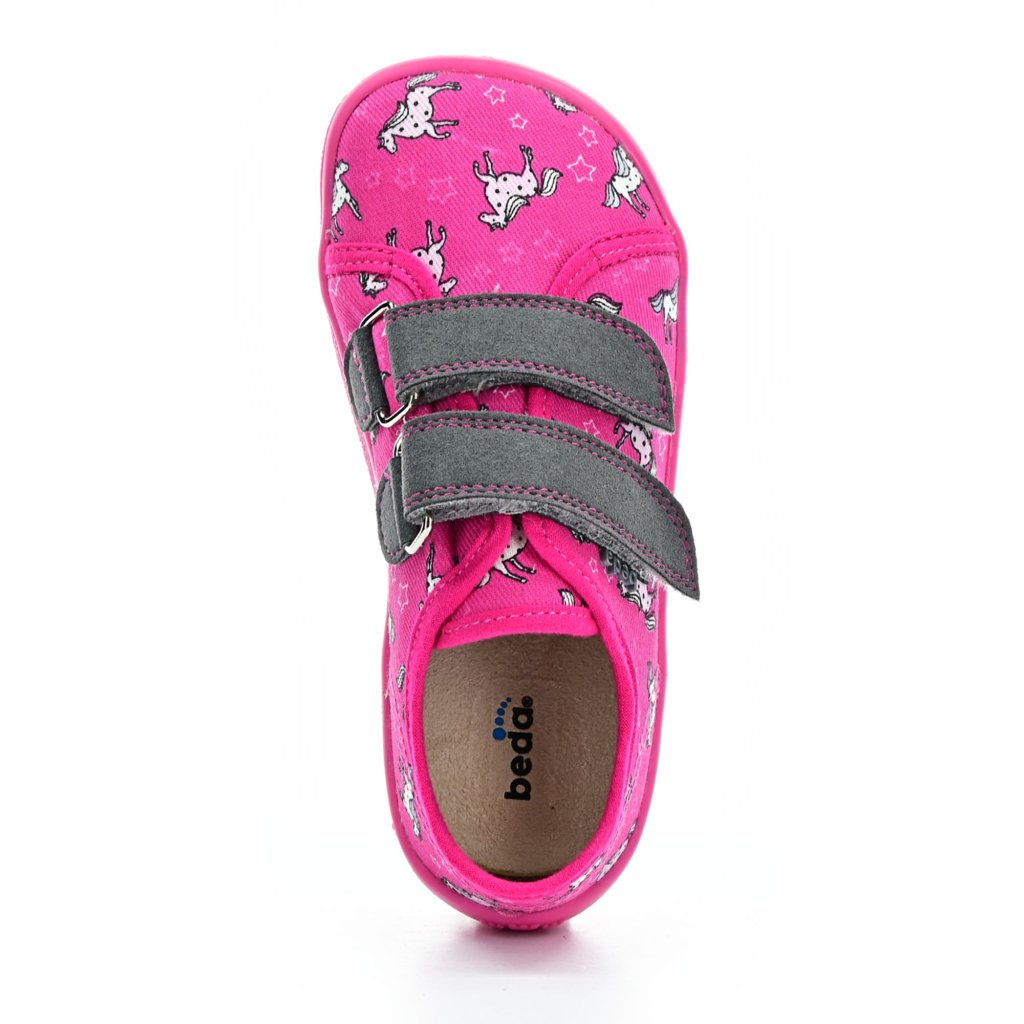 Beda Unicorn (BFN 170040/TEX/W) Barfußsneaker