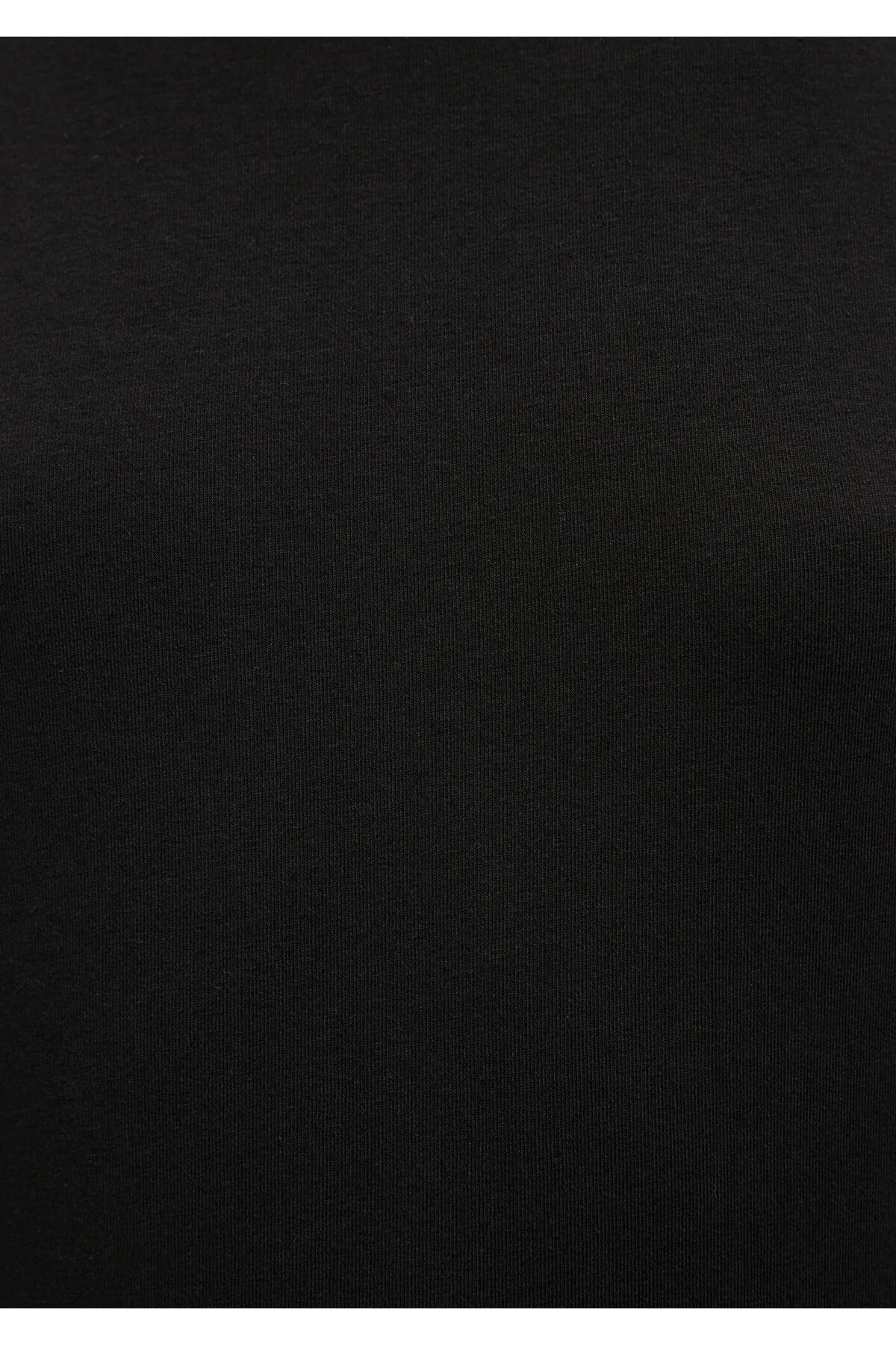Mavi  Schwarzes Stretch-Basic-T-Shirt - Taillierter Schnitt162767-900