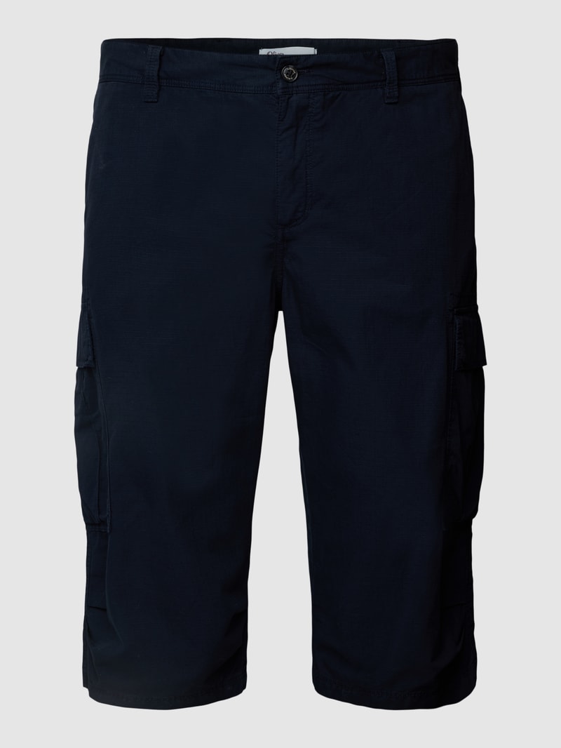 PLUS SIZE Cargoshorts im Loose Fit in marineblau