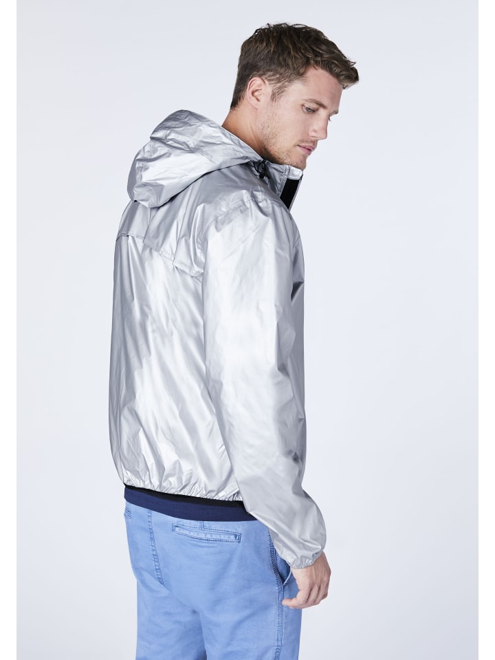 Chiemsee Regenjacke in Silberfarben günstig kaufen