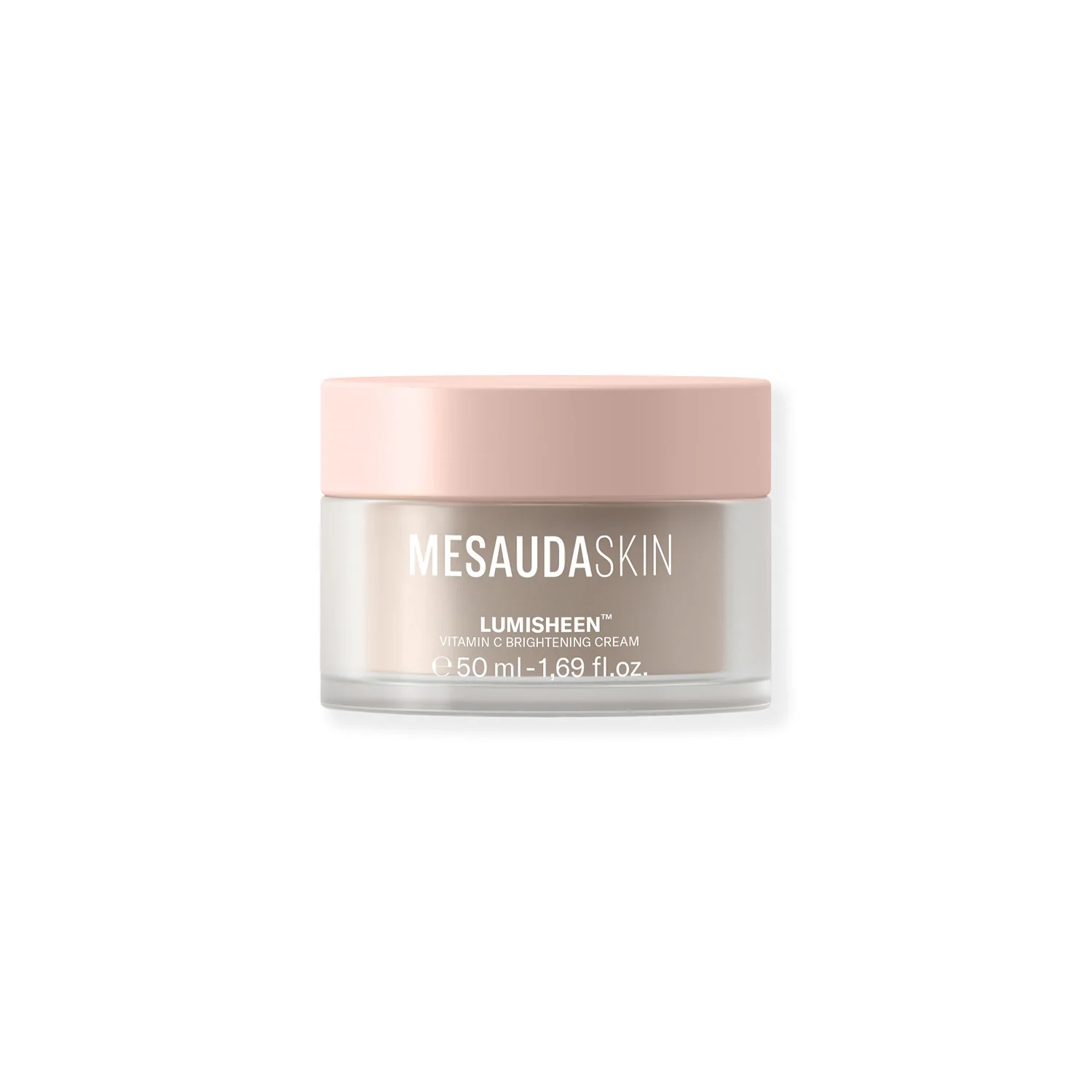MESAUDASKIN LUMISHEEN - Švytėjimo suteikiantis kremas su vitaminu C - 24 valandų švytėjimo suteikianti veido procedūra, 24 valandų drėkinamoji veido procedūra