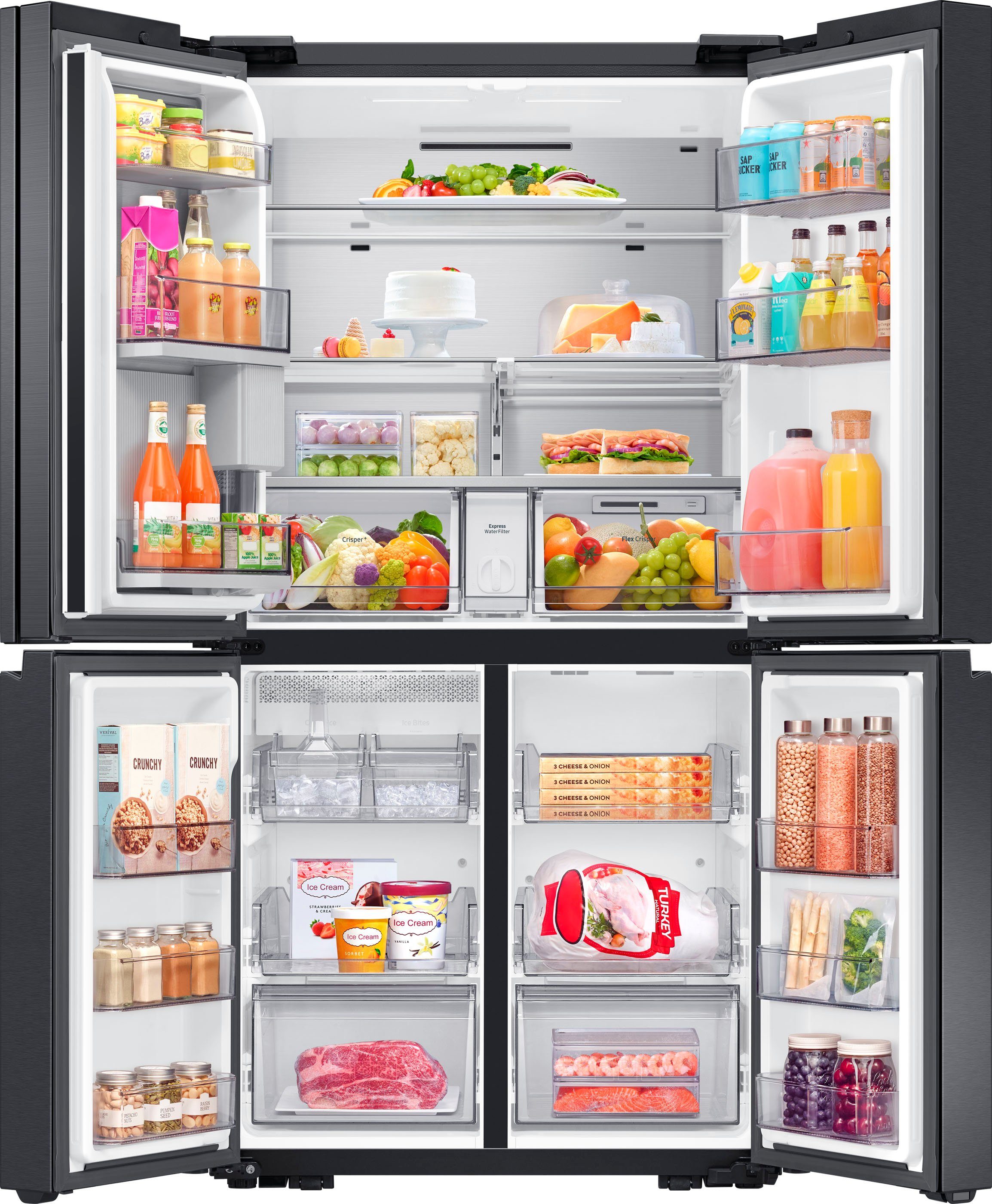 Samsung Multi Door RF65A967EB1/EG, 182,5 cm hoch, 91,2 cm breit