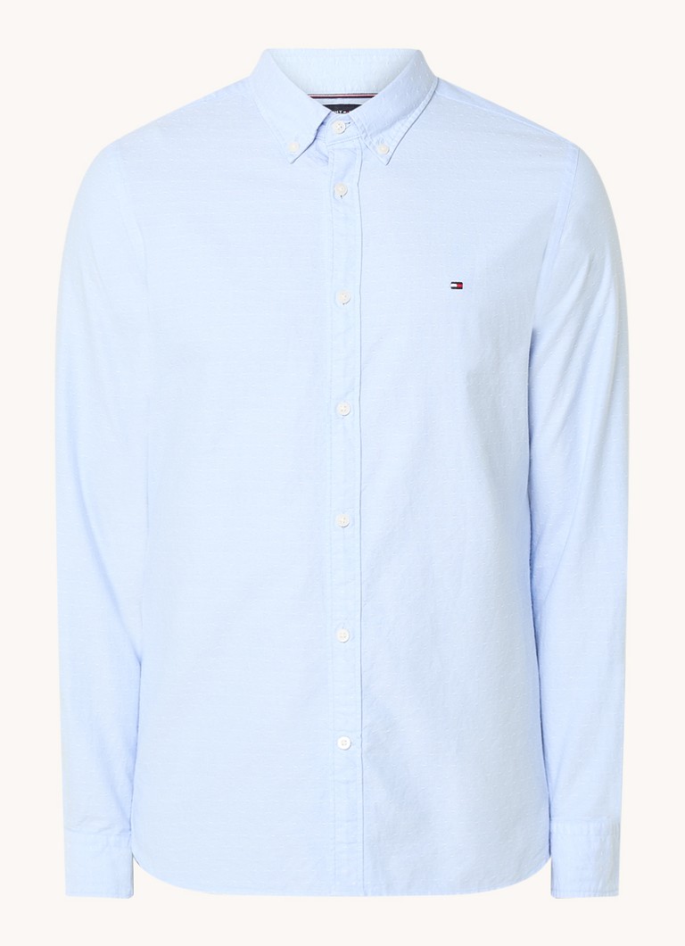 Cămașă Oxford ajustată Tommy Hilfiger cu logo