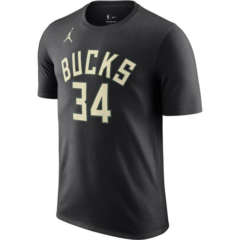 Nike Giannis Antetokounmpo Milwaukee Bucks T-Shirt Herren