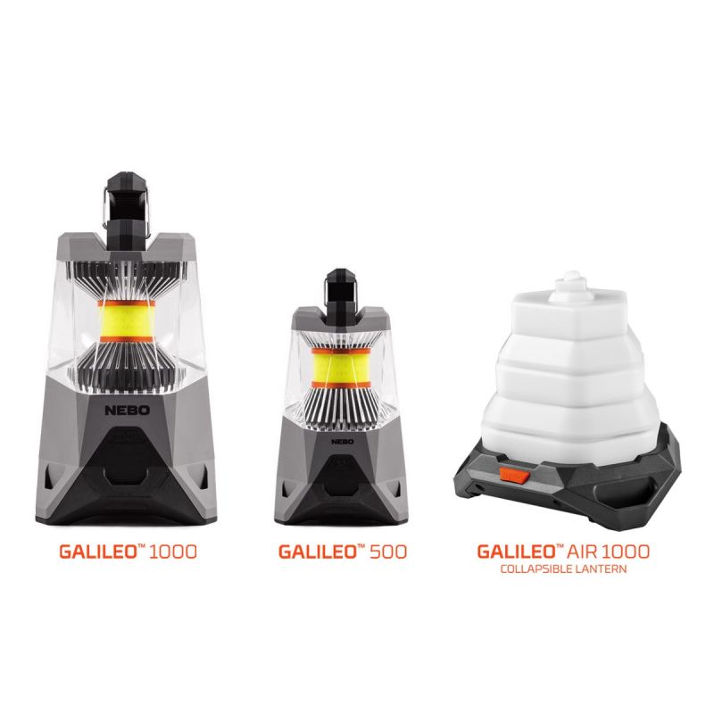 NEBO Galileo AIR Laterne Wiederaufladbar 1000 Lumen LED LTN-1003