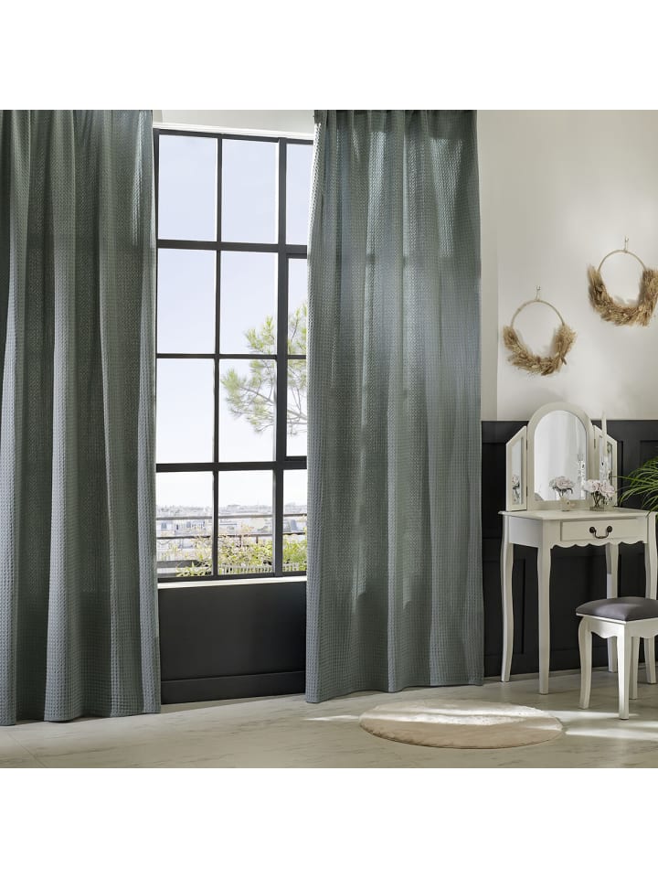 Atmosphera Créateur d'intérieur Vorhang in grün günstig kaufen onesize