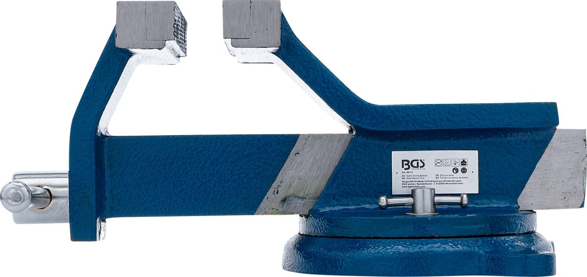 Menghină din oțel BGS 58112, fălci de prindere forjate de 125 mm