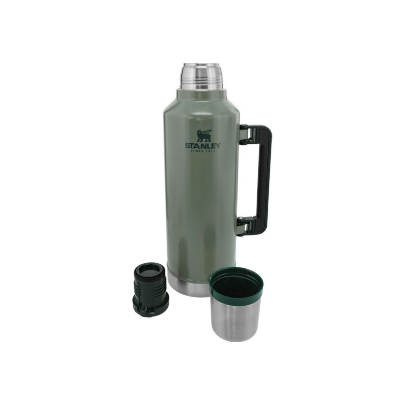Stanley Classic Legendary Bottle XXlarge 2.5qt \/2.3 lt Hammertone Green