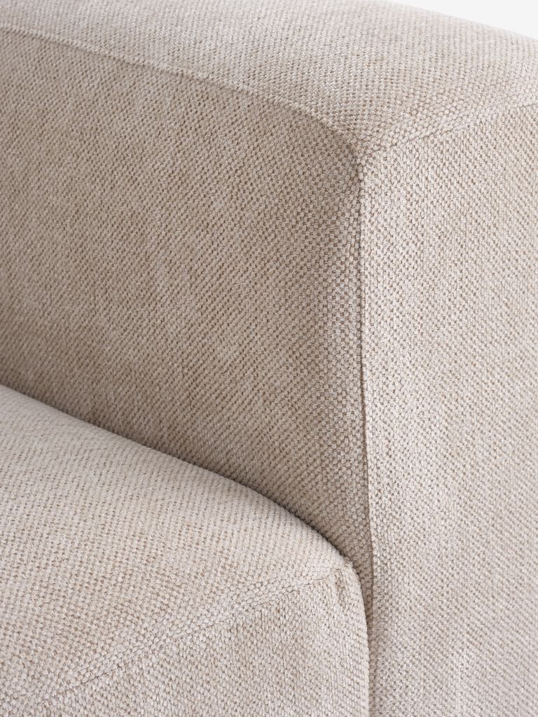 SKEJBY Canapé modulable 2 places SKEJBY, tissu sable