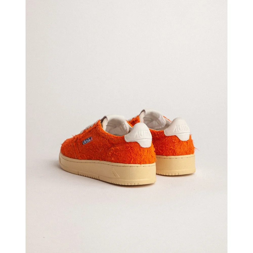 Autry Medalist Hairy Suede AULMHS02 / orange