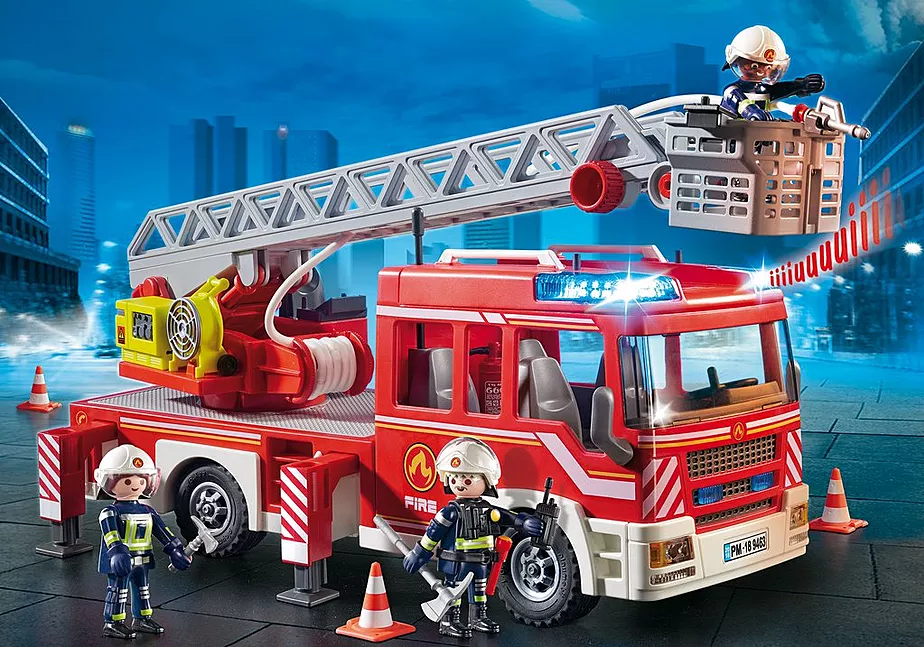 Feuerwehr-Leiterfahrzeug