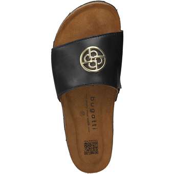 Bugatti Bolli Pantolette in schwarz