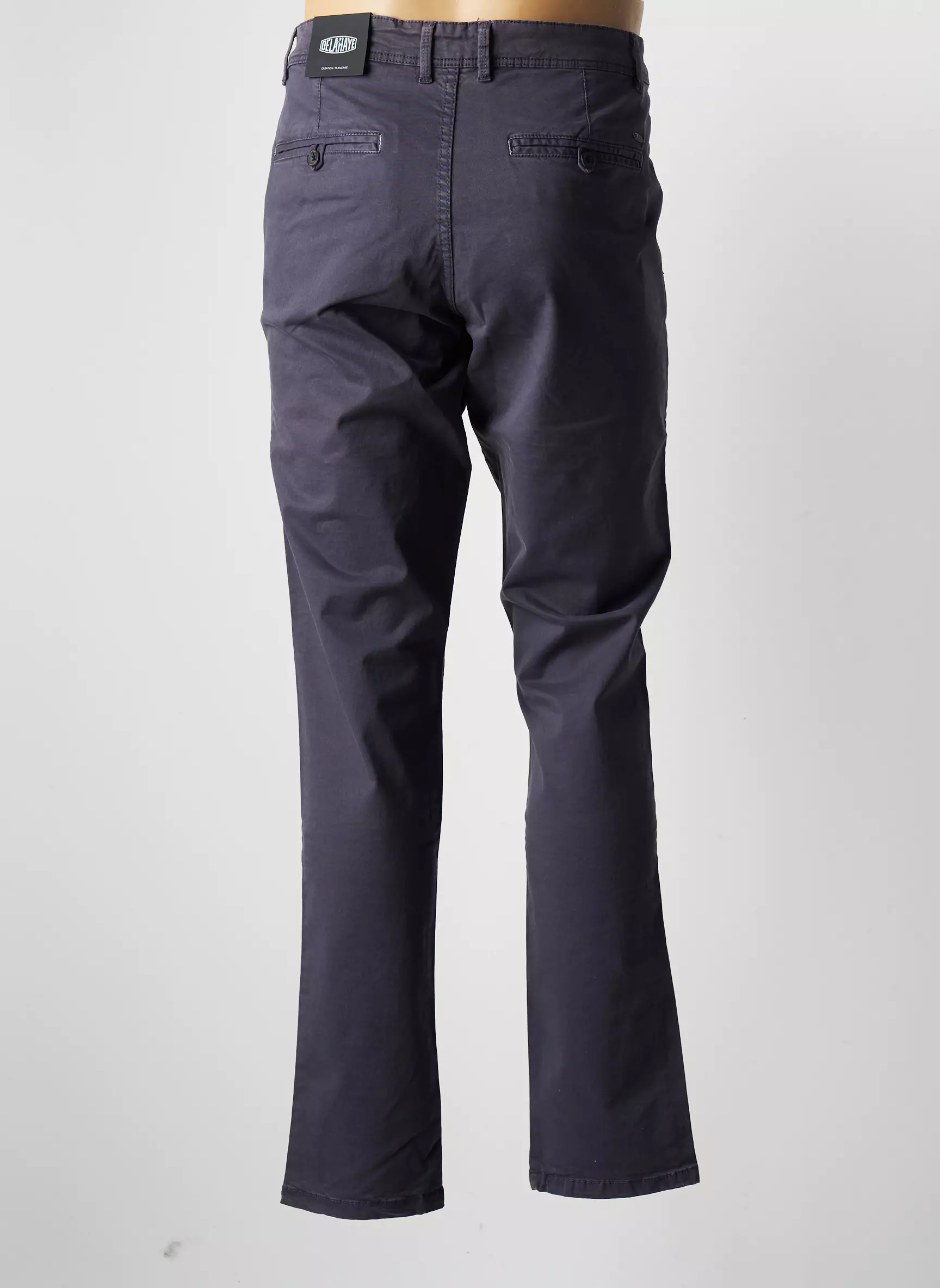 Delahaye Pantalons Chino Homme couleur gris