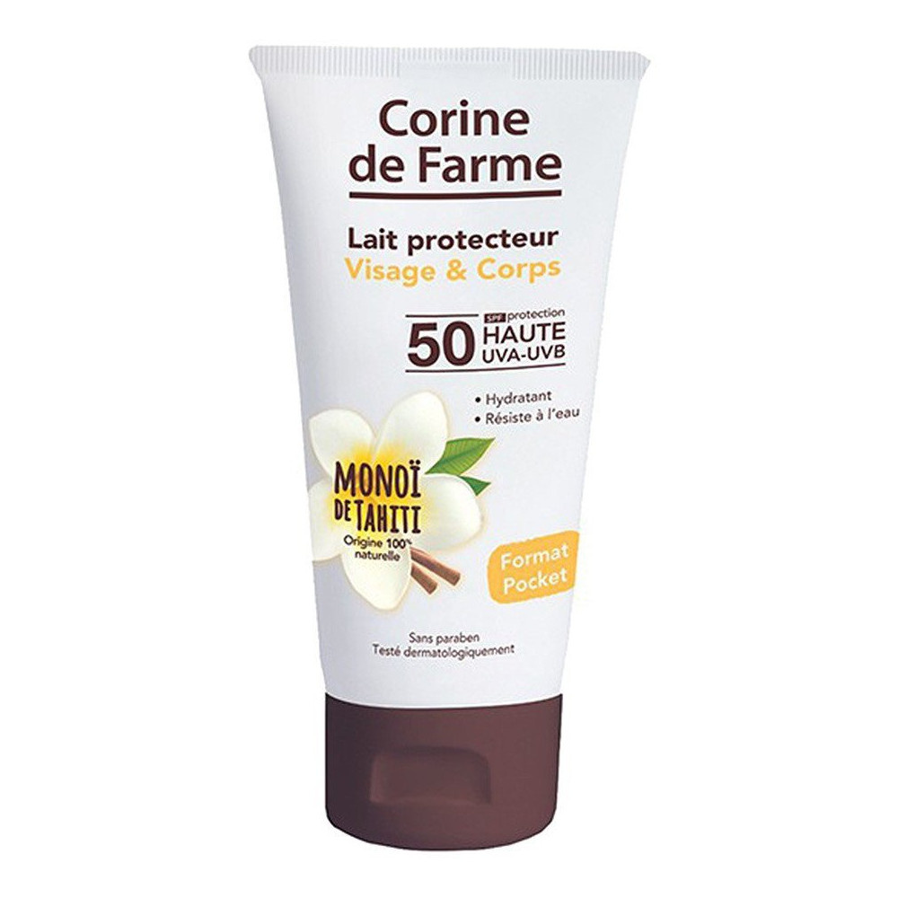CORINE DE FARME Lait Protecteur Visage Et Corps Spf 50 Monoï de Tahiti