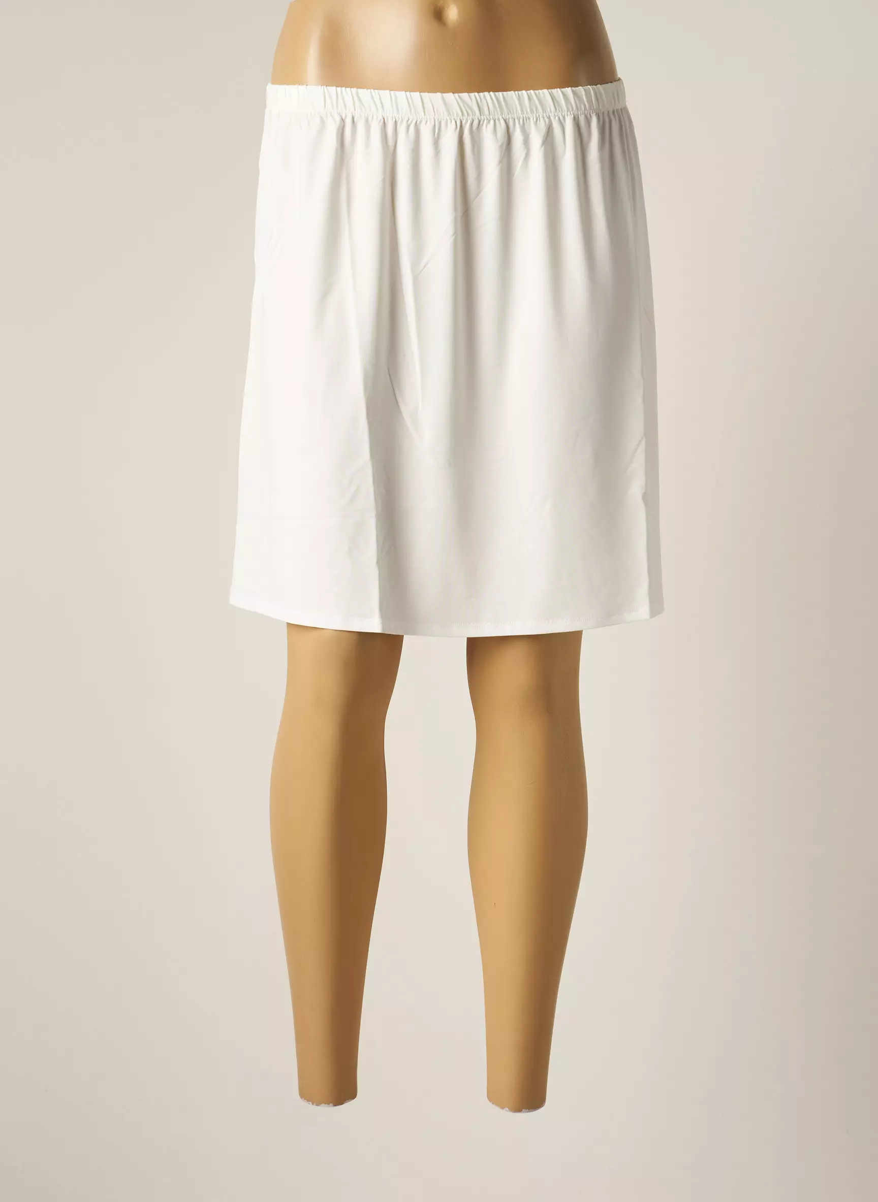 Rose Pomme Jupes Mi Longues Femme couleur blanc