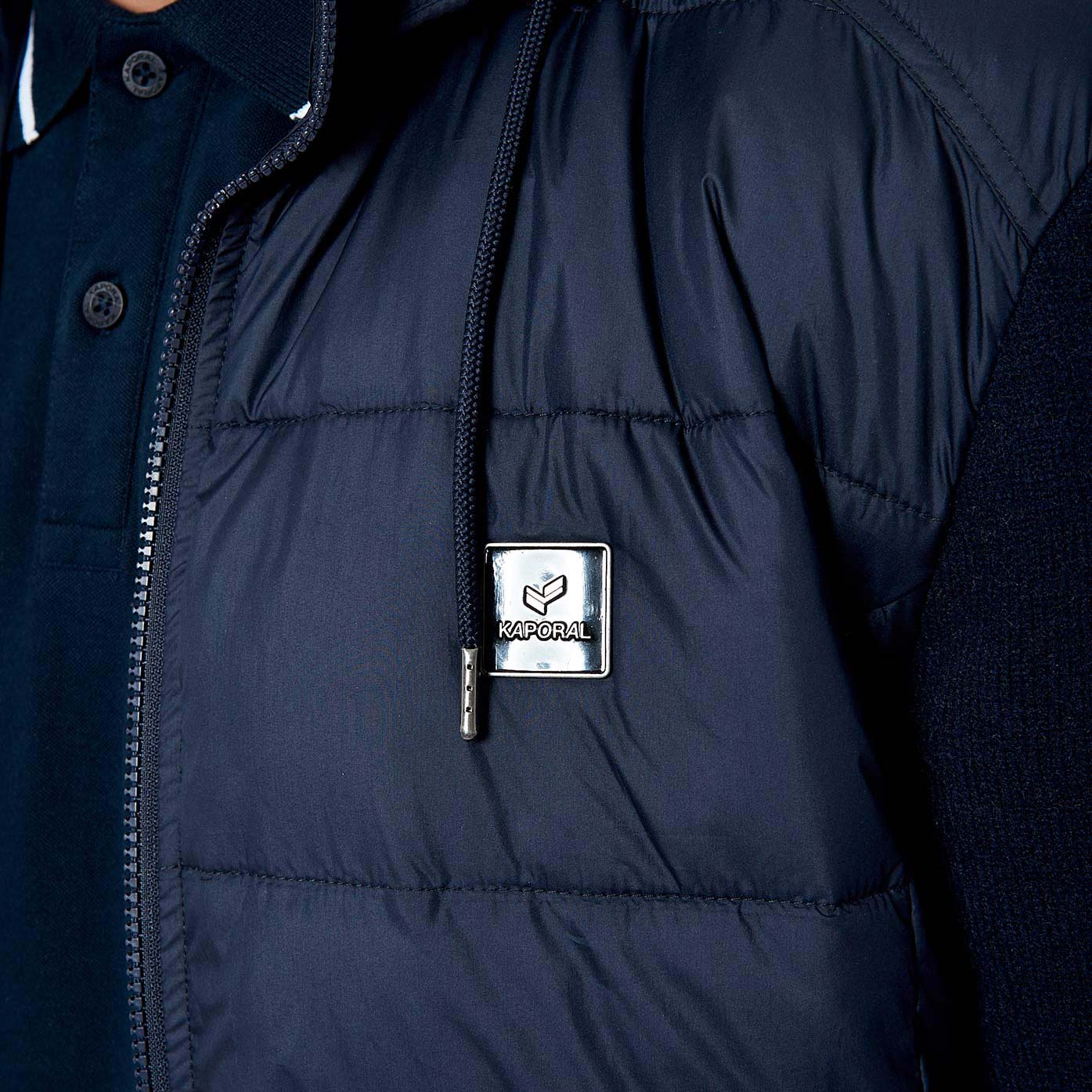 NUZIO  Gilet bleu Homme