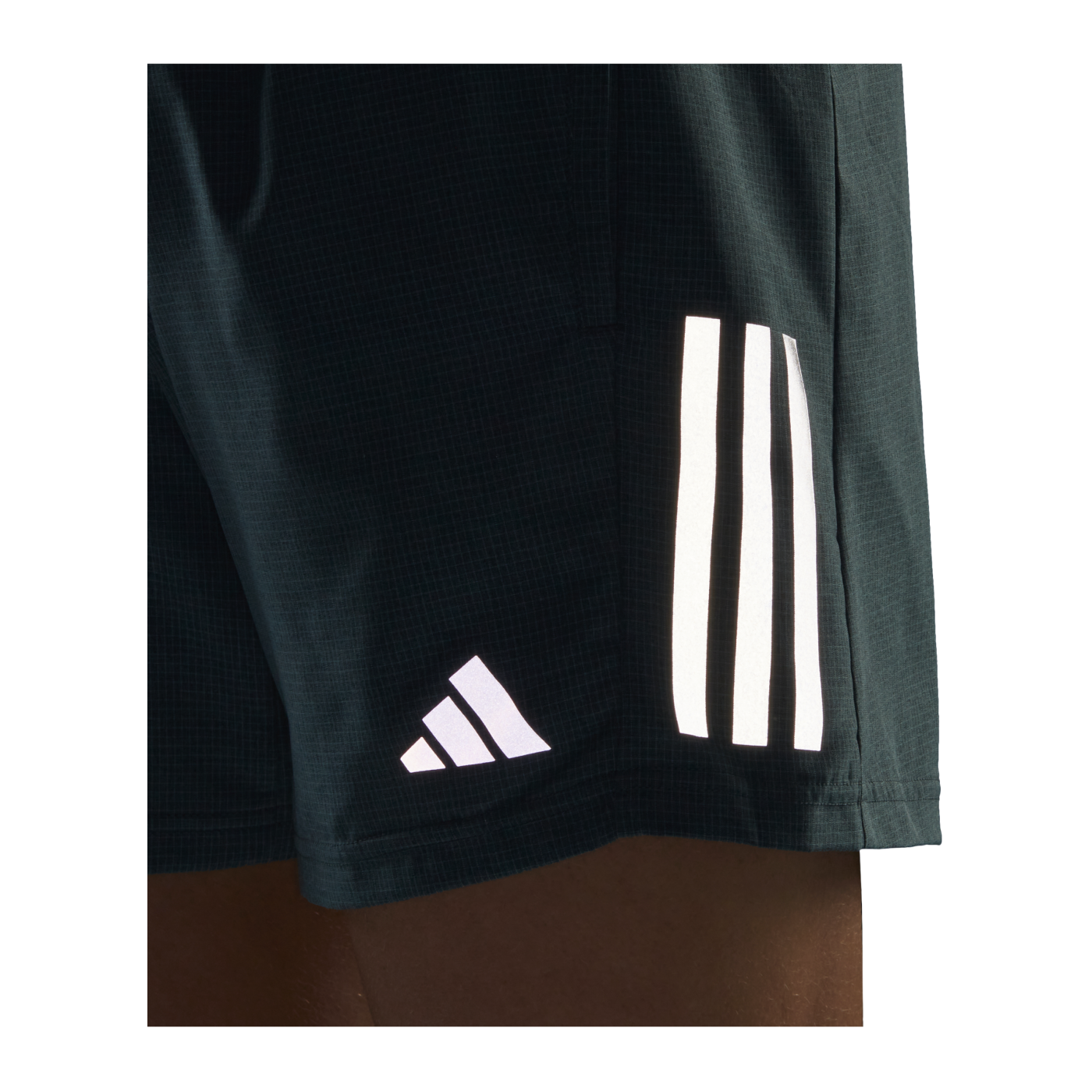 adidas Own The Run Heather Short Grün