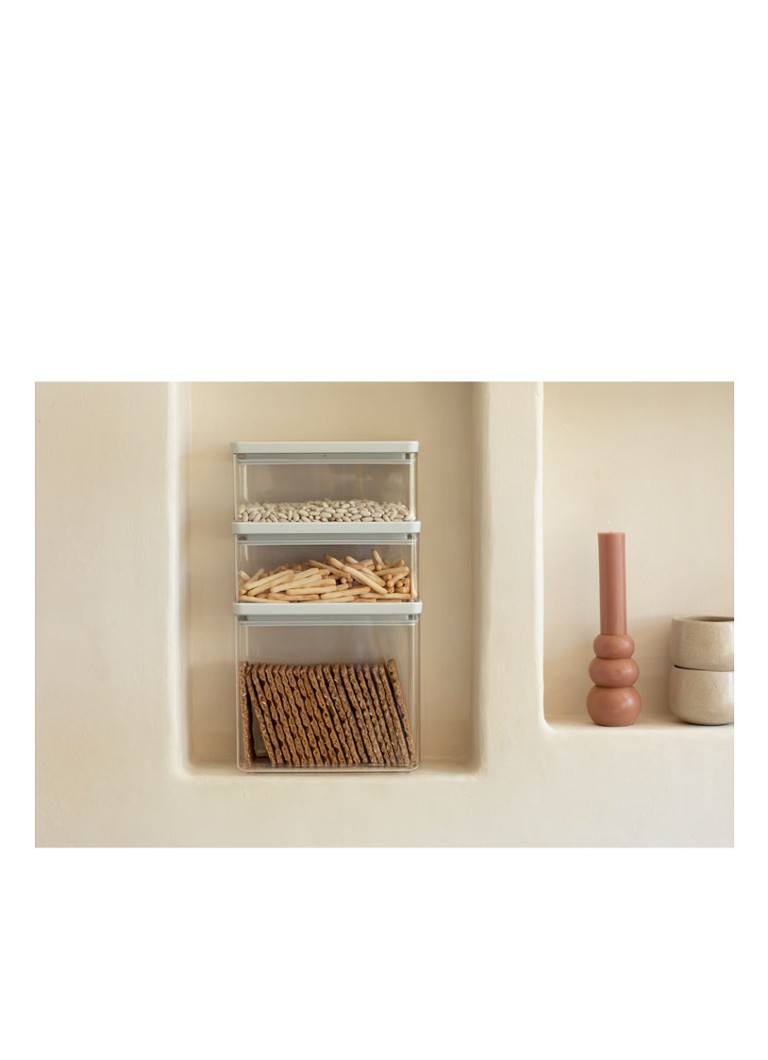 Set de 3 borcane suprapunibile Brabantia Tasty+
