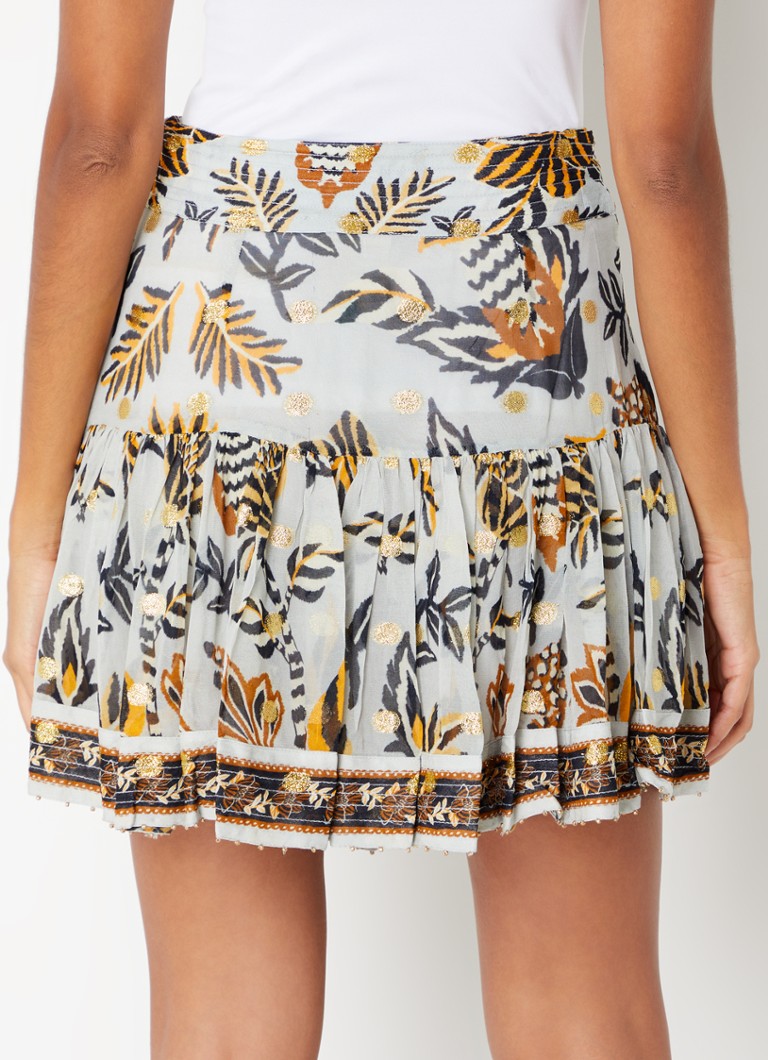 Farm Rio  Minirok met print en lurex