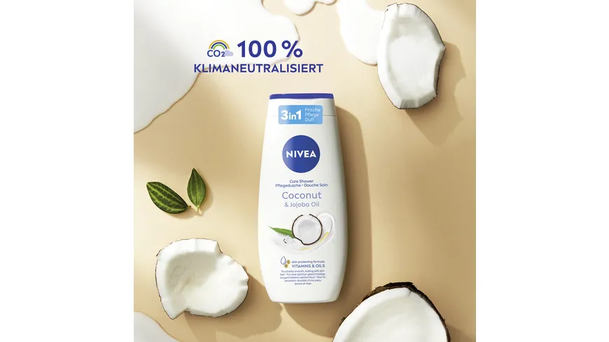NIVEA Pflegedusche Coconut & Jojoba Oil 250 ml