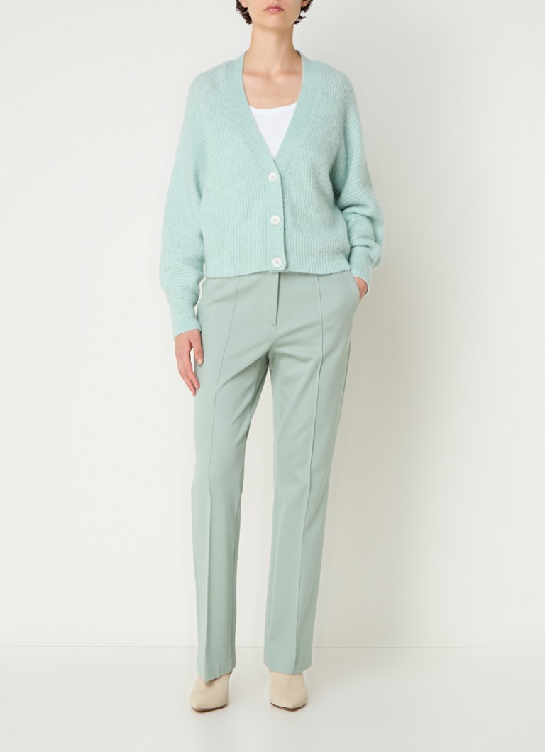 Gerry Weber Chunky knit cardigan in alpaca wool blend with sequins