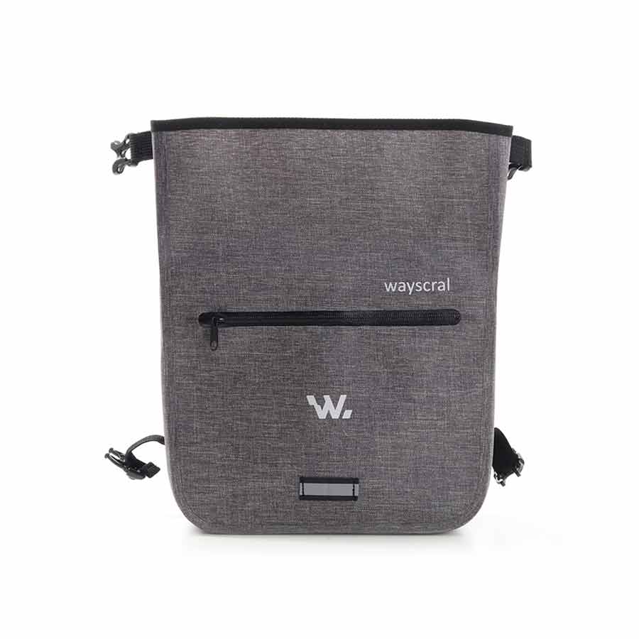Fahrradlenkertasche auf Stoff von Wayscral - ATU