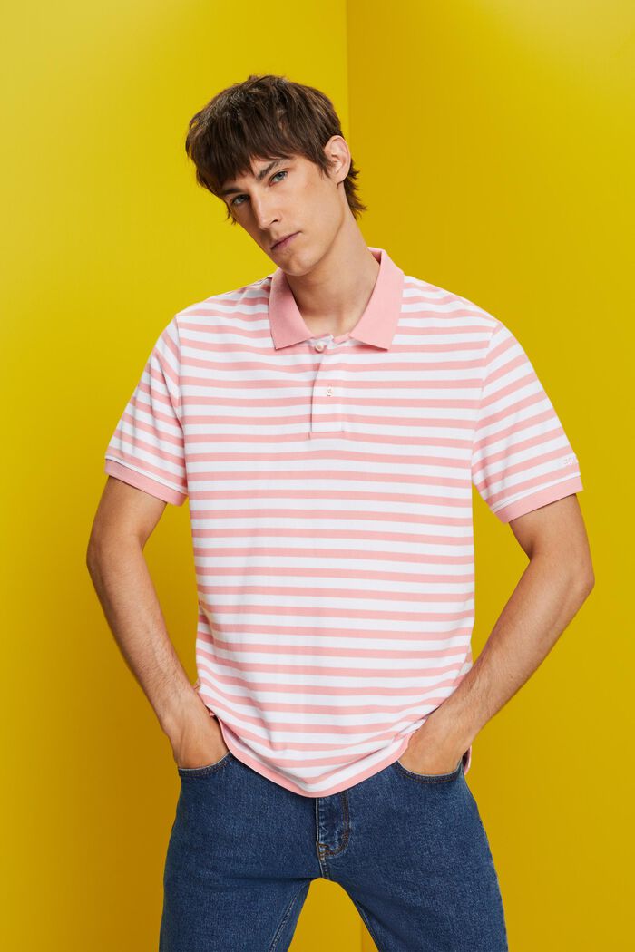 Gestreiftes Slim-Fit-Poloshirt