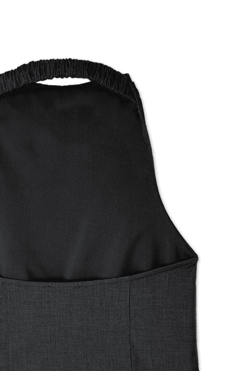 Drapiertes Neckholder-Top