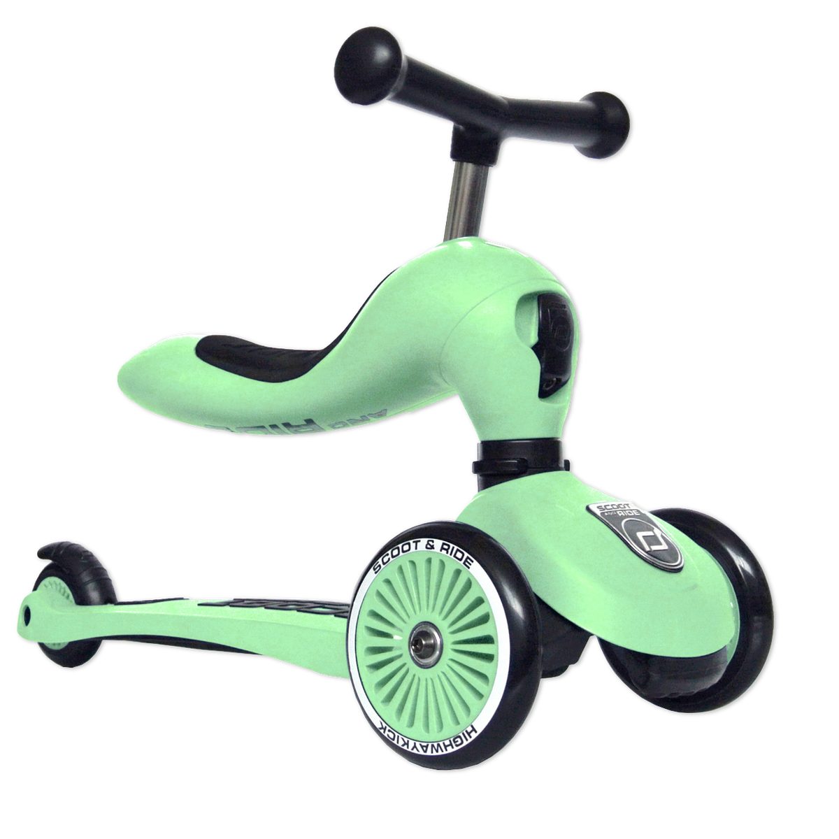Scoot and Ride Kinderfahrzeug Lauflernhilfe Highwaykick 1 - Lauflernhilfe und Kickboard, Lauflernhilfe und Kickboard in einem