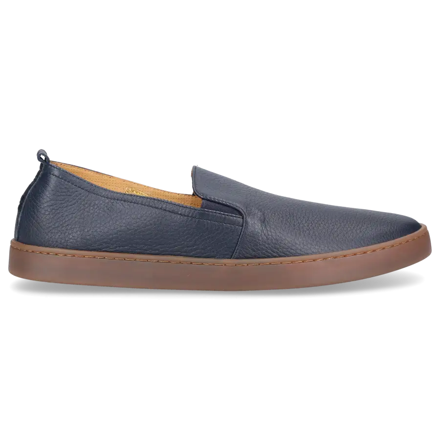 Henderson - Slipper RODI Hirschleder - blau