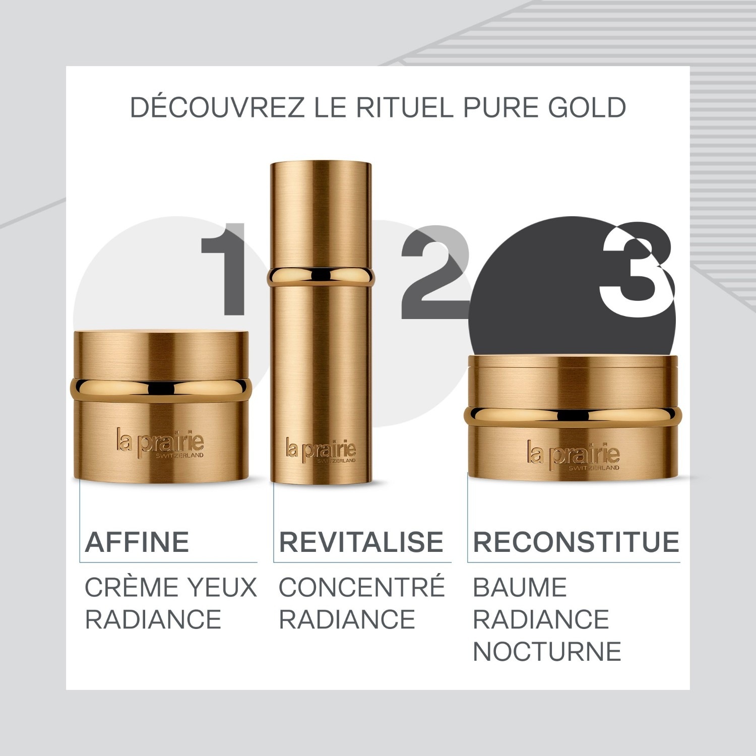 La Prairie Radiance Recharge éjszakai balzsam