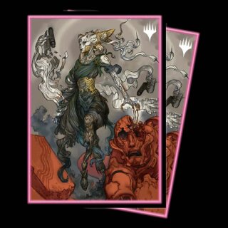 UP - Standard Sleeves for Magic: The Gathering - Kamigawa Neon Dynasty V4 (100)