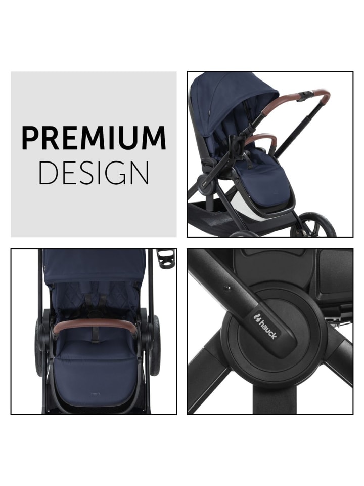 Hauck Buggy & Sportwagen Walk N Care mit Liegefunktion und in schwarz,blau günstig kaufen onesize